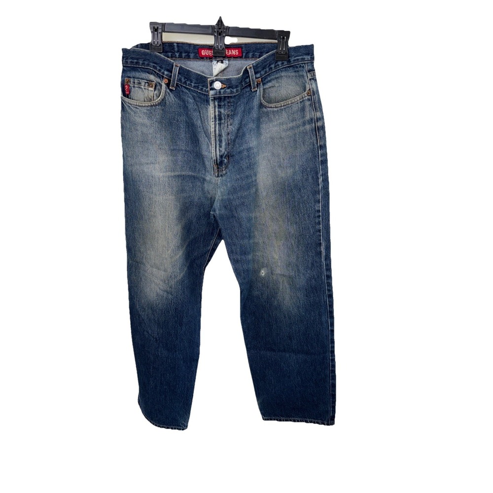 Guess Jeans Men's Vintage Loose Straight Cut 90s DSN# 10M 11 Size 36X30